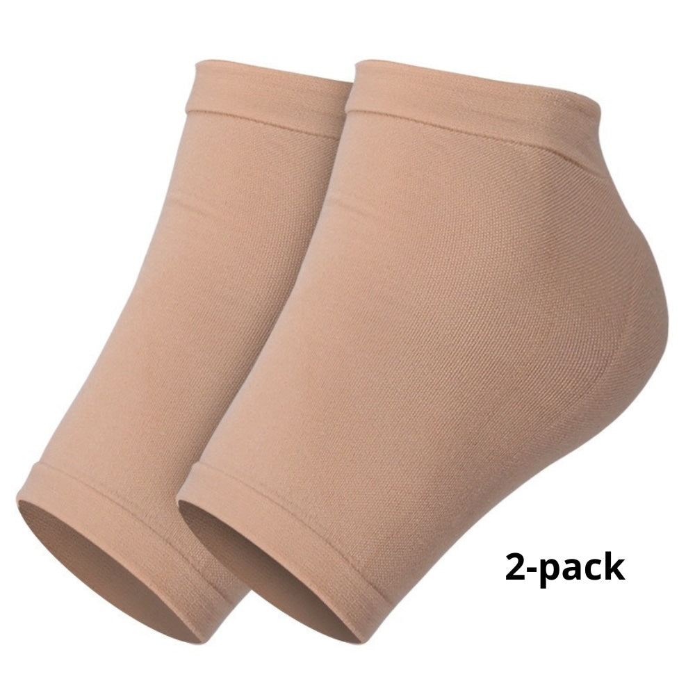 LenFot Gelstrumpor för torra hälar (2-pack)