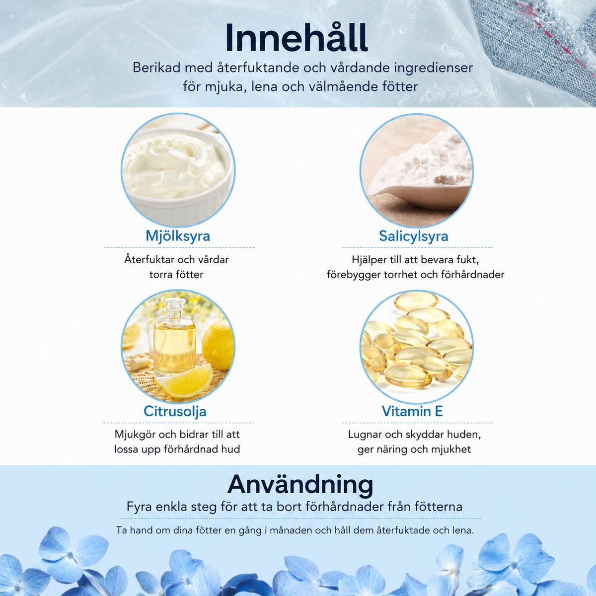 LenFot Exfolierande Fotpeeling (2-pack)